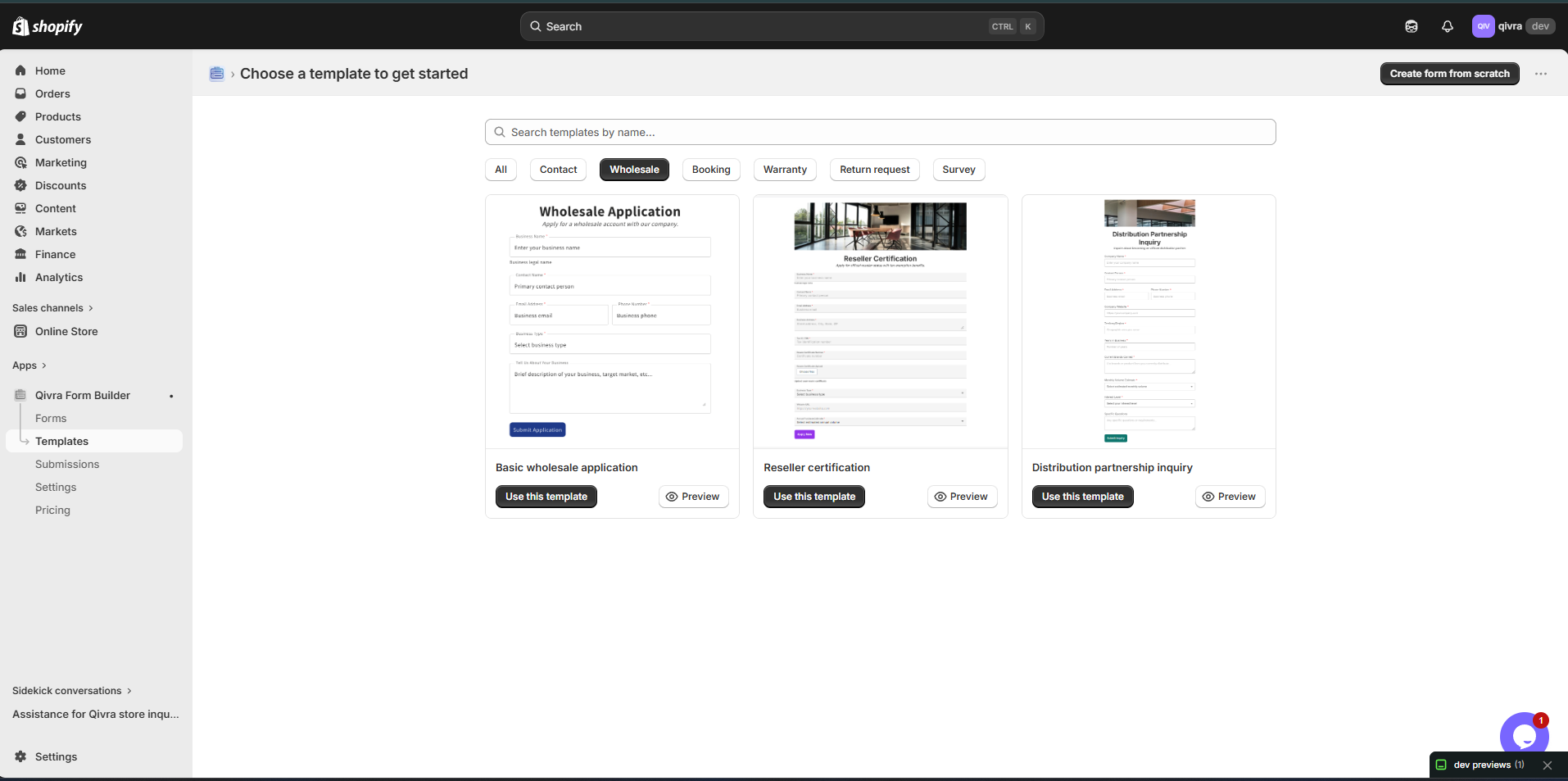 using templates