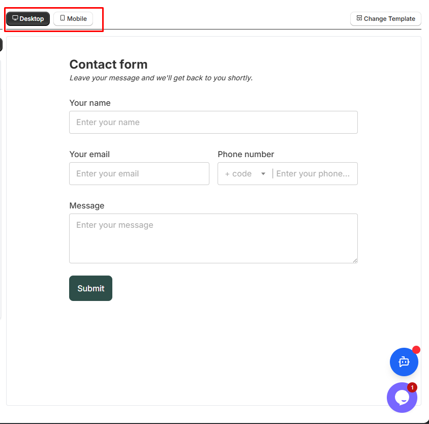 Form Preview